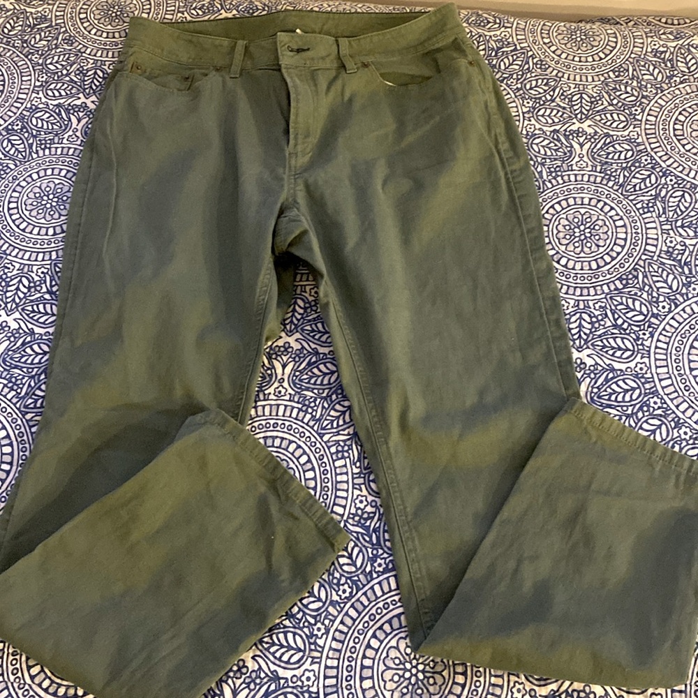 LL Bean flex straight leg pants, 12 REG ladies
